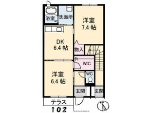 メゾン　ラグランジュ　Ｃ棟の物件間取画像